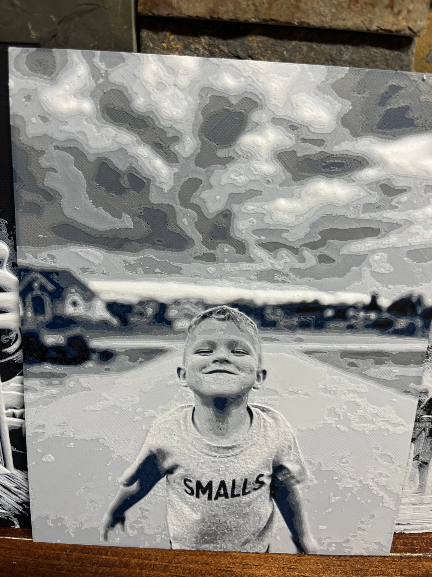 Custom Filament Printed Photographs Images